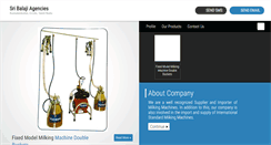 Desktop Screenshot of milkingmachineries.com
